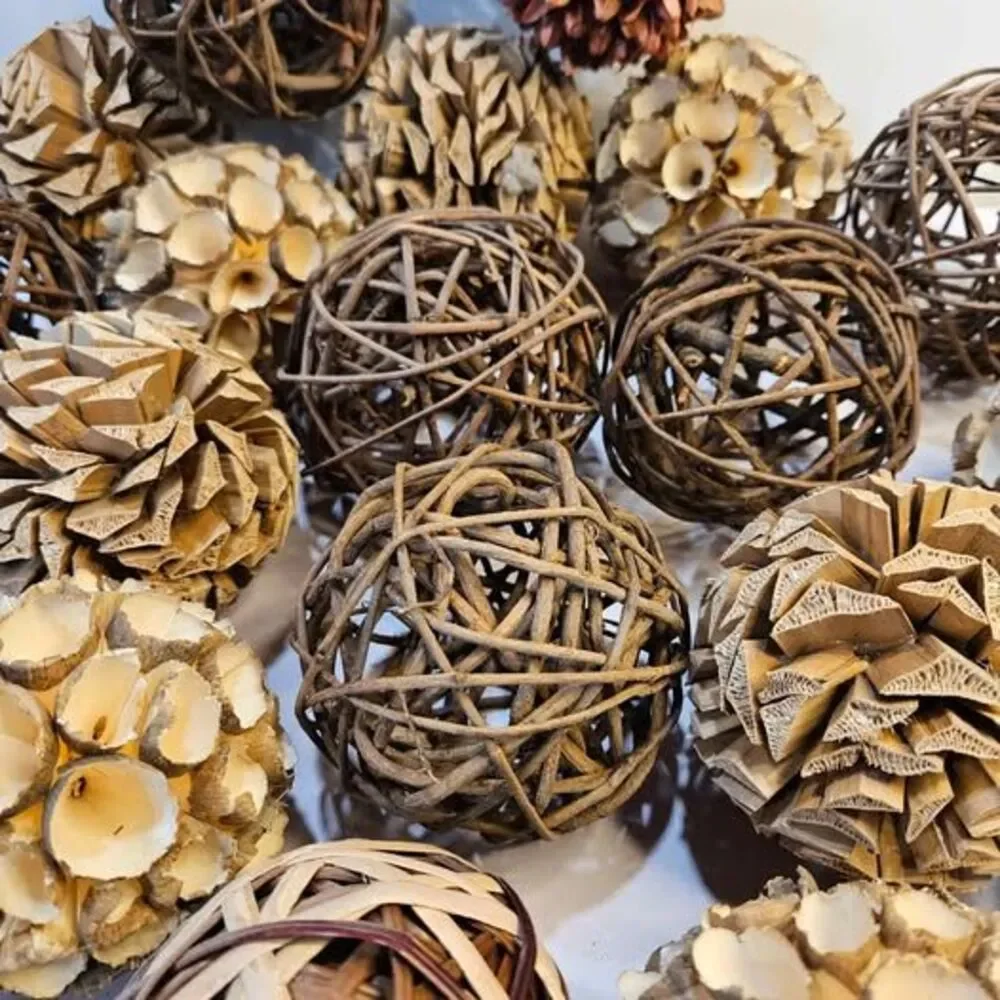 Decorative Natural Orbs
